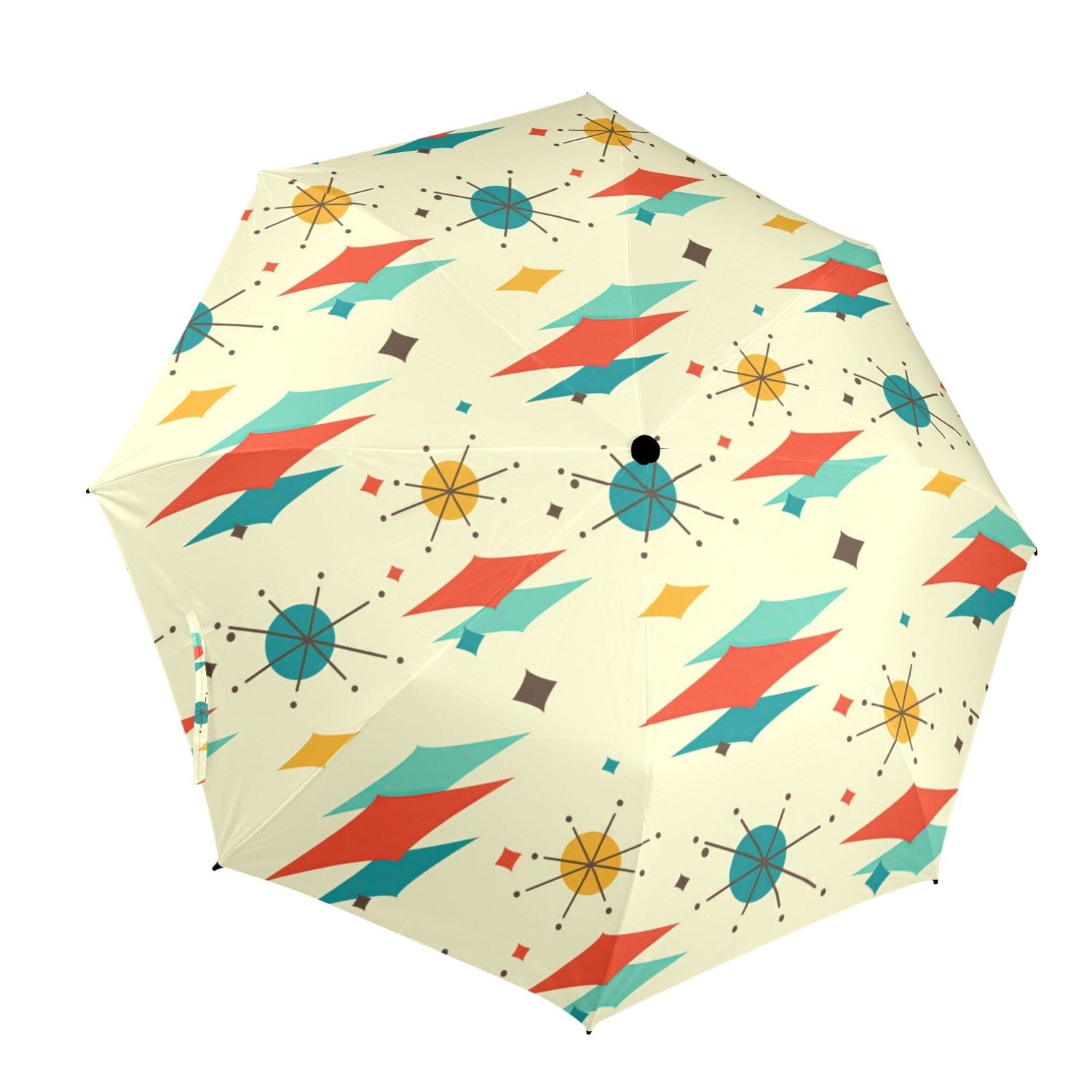 Kate McEnroe New York Franciscan Starburst Semi - Automatic Foldable UmbrellaUmbrellasD2842152