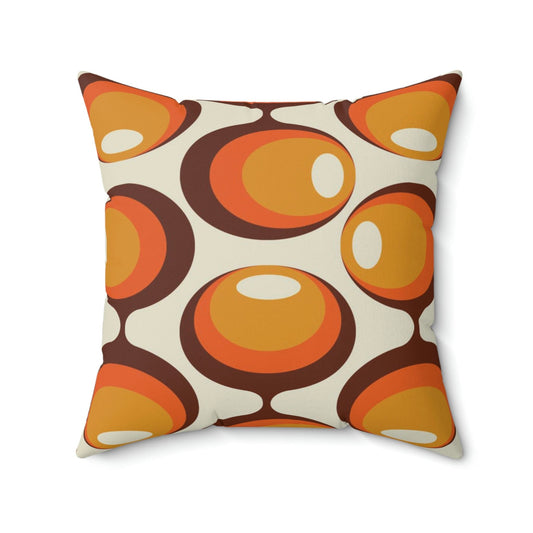 Kate McEnroe New York Geometric Groovy Orbs Throw Pillow Cover Throw Pillow Covers 20" × 20" 98224613885659327311