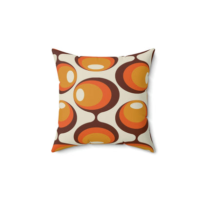 Kate McEnroe New York Geometric Groovy Orbs Throw Pillow Cover Throw Pillow Covers