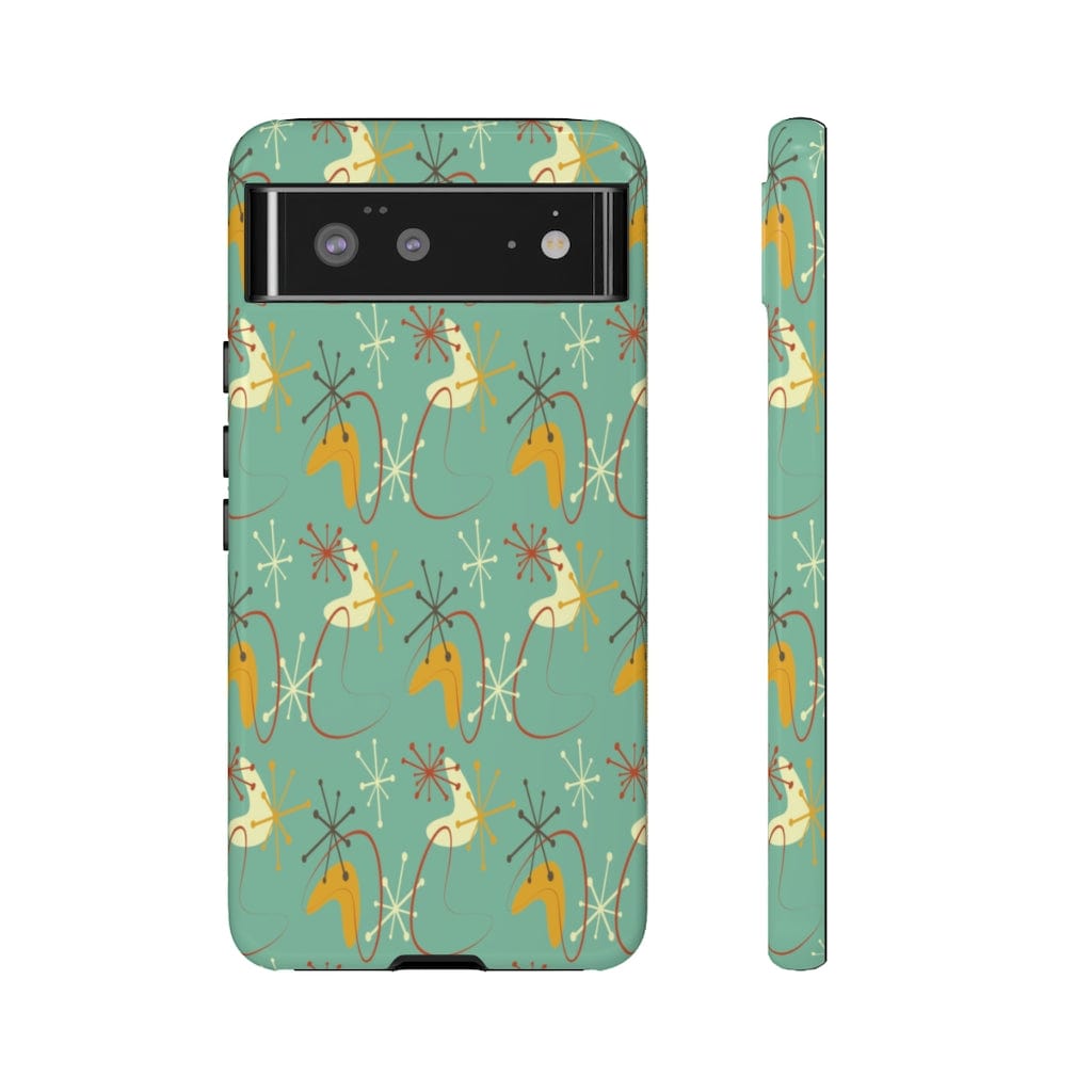 Kate McEnroe New York Google 6 Retro Mid Century Modern Tough Phone CasesPhone Cases11488273096559343654