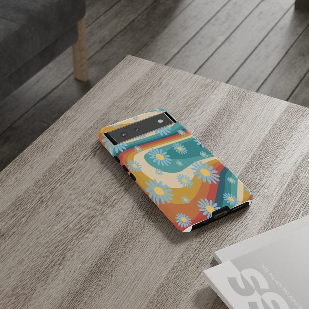Kate McEnroe New York Google Pixel 6 Mid Century Modern Retro Tough Phone CasesPhone Cases31498866221504455079