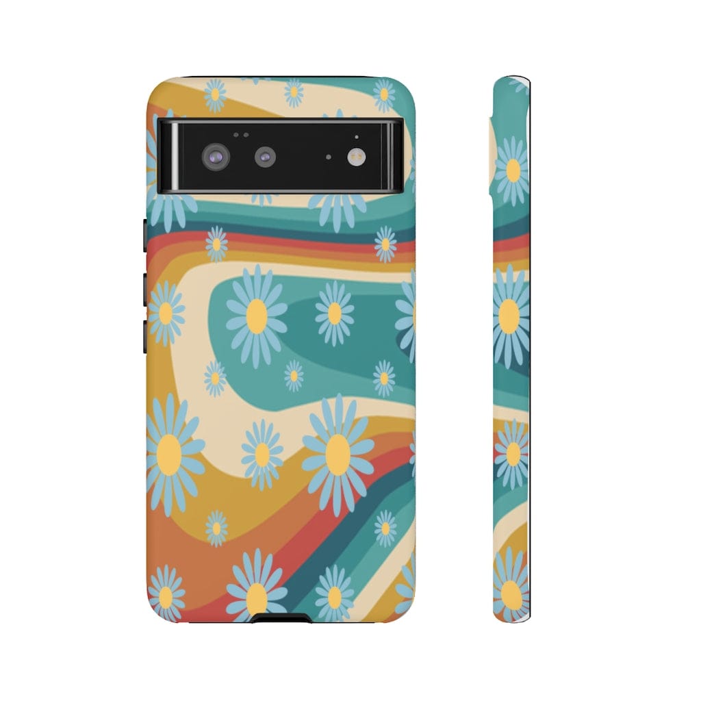 Kate McEnroe New York Google Pixel 6 Mid Century Modern Retro Tough Phone CasesPhone Cases75197564872811507282
