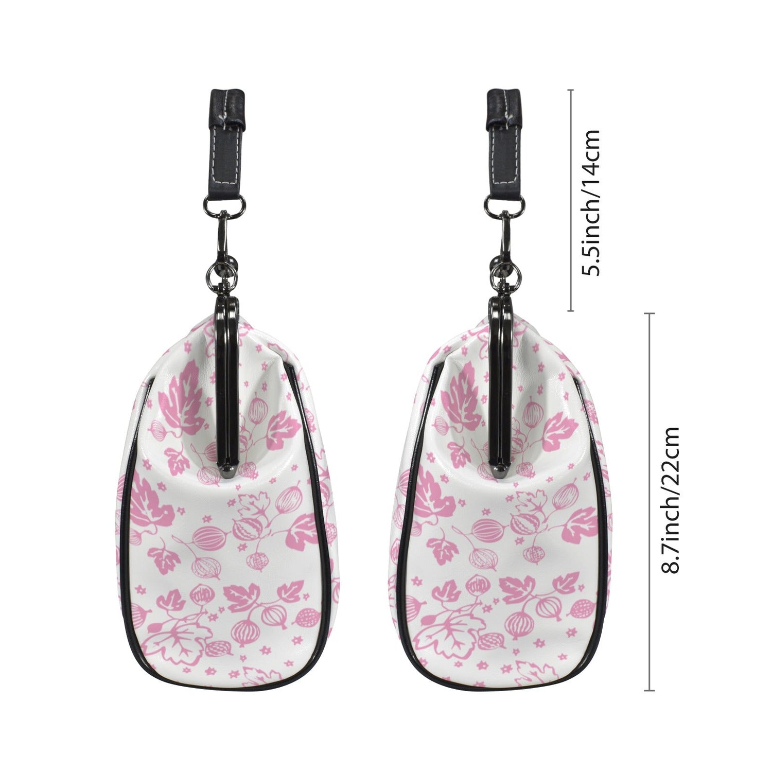 Kate McEnroe New York Gooseberry Pyrex Kisslock Handbag Mid Century Retro PurseCrossbody BagsD3275438