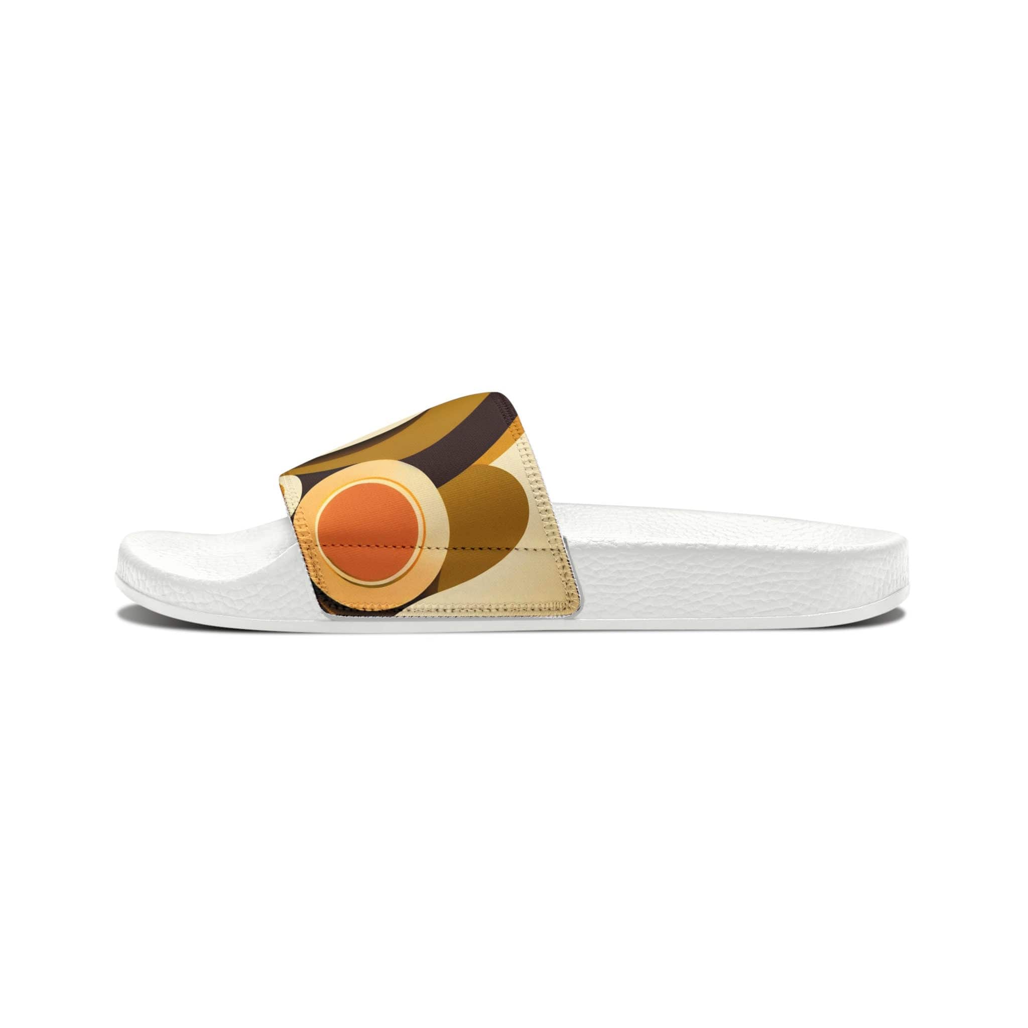 Kate McEnroe New York Groovy 60s MCM Retro Hippie Mid Mod Flower Power Slide Sandals, Perfect Holiday Stocking Stuffer - 125581523Sandals24856975079617231602