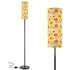 Kate McEnroe New York Groovy 70s Daisy Retro Floral Slim Floor Lamp, Mid Century Modern Lighting AccentSlim Floor LampsJpASjiCAEF
