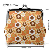 Kate McEnroe New York Groovy 70s Flower Power Retro Daisy Kiss Lock Clasp Coin PurseCoin PursesEH6MZHIIx1