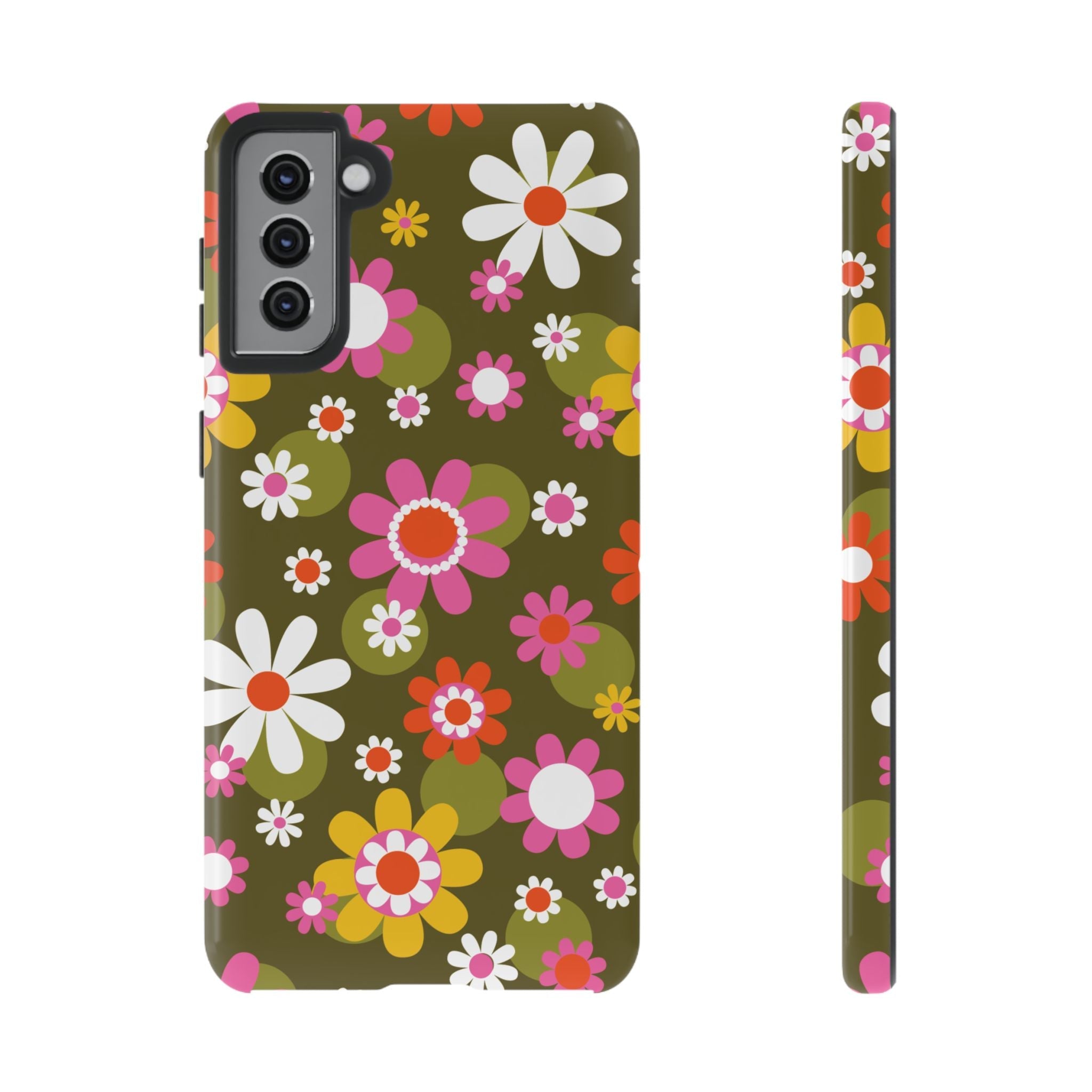 Kate McEnroe New York Groovy 70s Flower Power Retro Daisy Samsung Galaxy Series CasePhone Case12315357632666436368