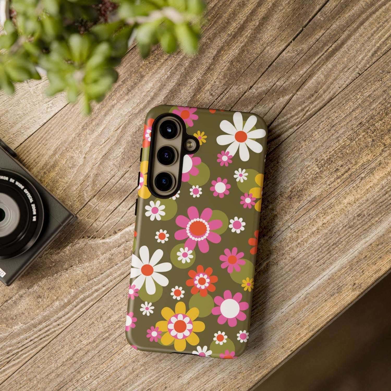 Kate McEnroe New York Groovy 70s Flower Power Retro Daisy Samsung Galaxy Series CasePhone Case13141090339932726334