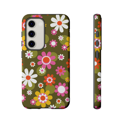 Kate McEnroe New York Groovy 70s Flower Power Retro Daisy Samsung Galaxy Series CasePhone Case21169682783583070061