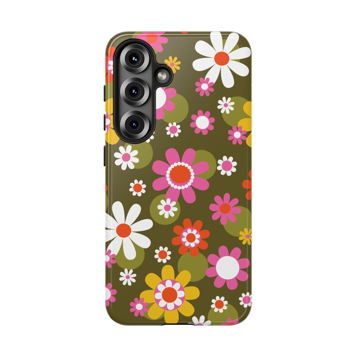 Kate McEnroe New York Groovy 70s Flower Power Retro Daisy Samsung Galaxy Series CasePhone Case23981721322374121930