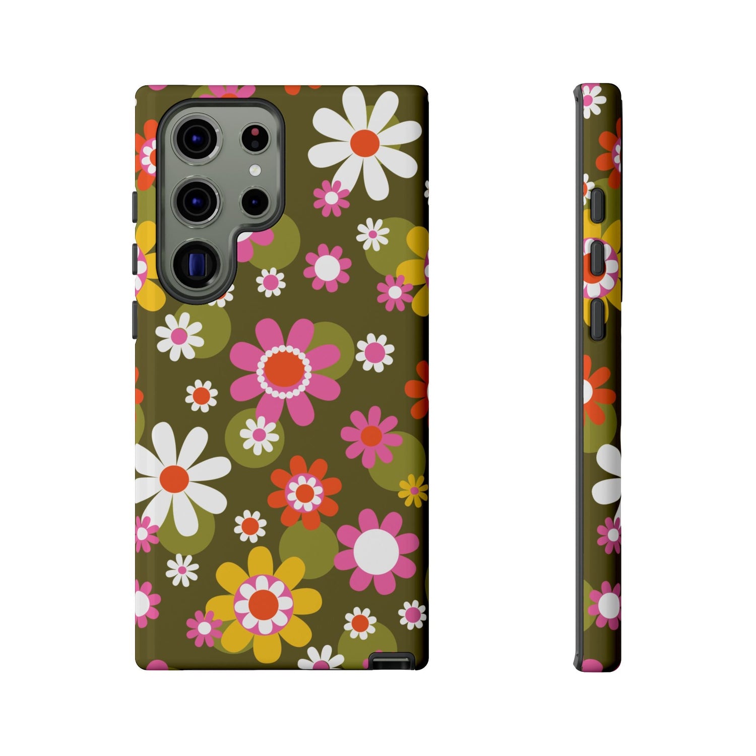 Kate McEnroe New York Groovy 70s Flower Power Retro Daisy Samsung Galaxy Series CasePhone Case25658989109409394496