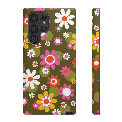 Kate McEnroe New York Groovy 70s Flower Power Retro Daisy Samsung Galaxy Series CasePhone Case30723119480586295247