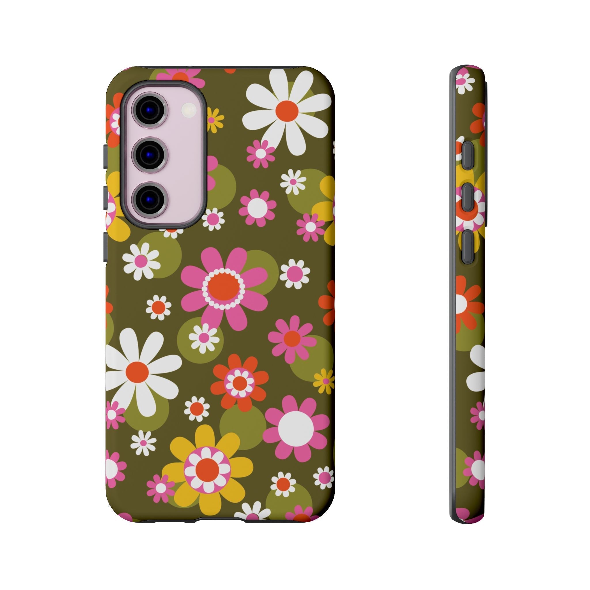 Kate McEnroe New York Groovy 70s Flower Power Retro Daisy Samsung Galaxy Series CasePhone Case31984261249606083017