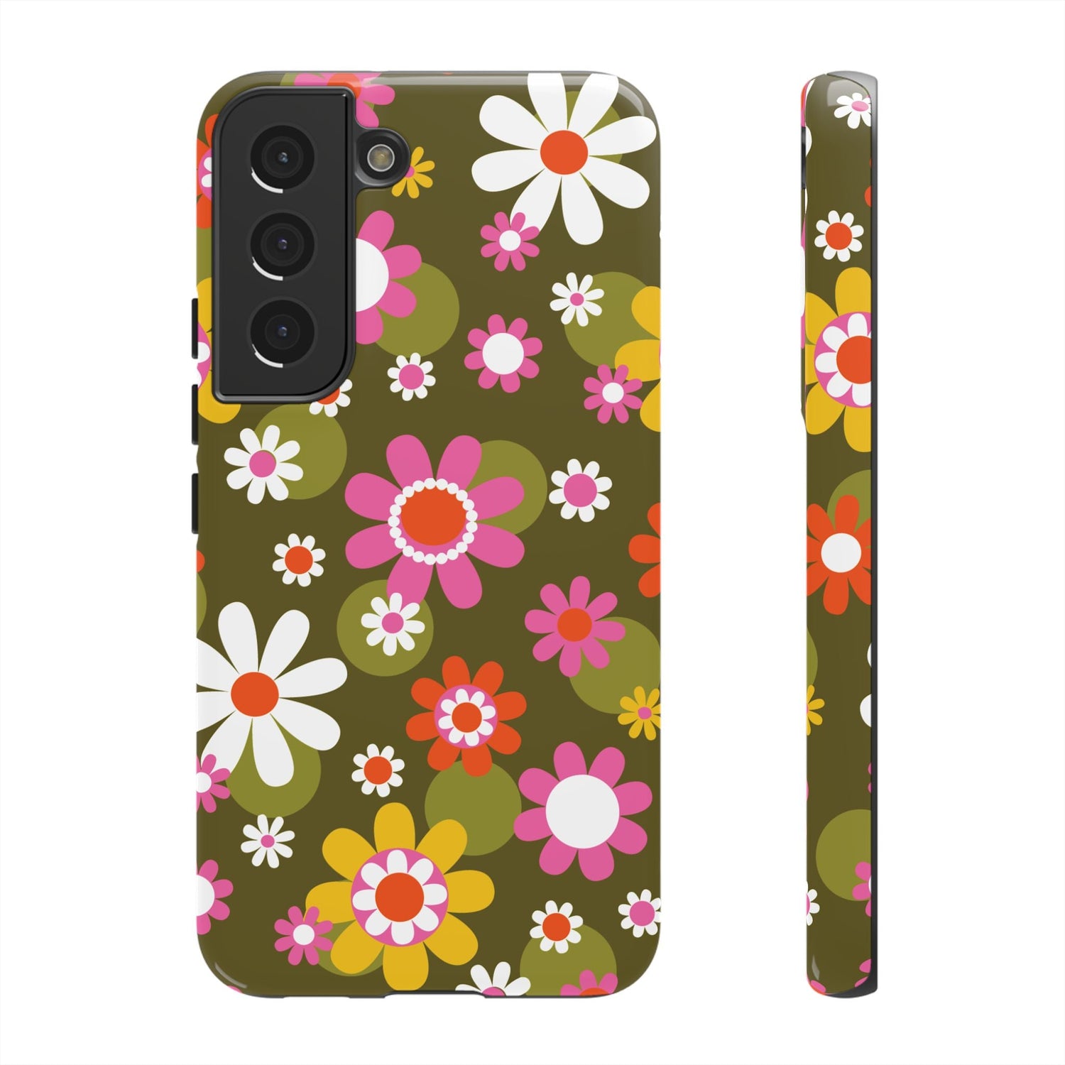 Kate McEnroe New York Groovy 70s Flower Power Retro Daisy Samsung Galaxy Series CasePhone Case53250483406205926069