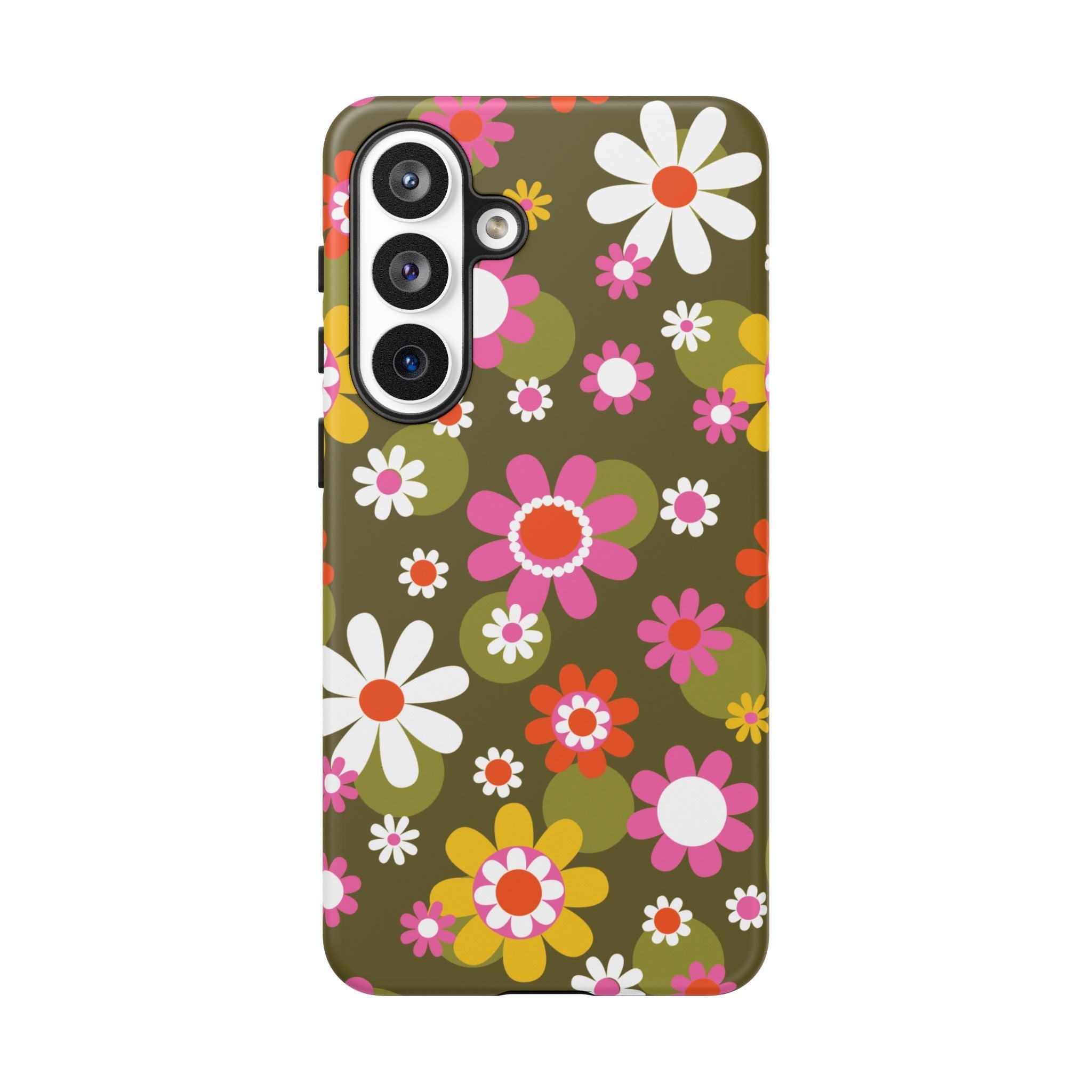 Kate McEnroe New York Groovy 70s Flower Power Retro Daisy Samsung Galaxy Series CasePhone Cases13867741600116208413