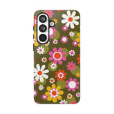 Kate McEnroe New York Groovy 70s Flower Power Retro Daisy Samsung Galaxy Series CasePhone Cases52182425905848733134