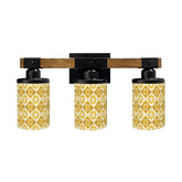 Kate McEnroe New York Groovy 70s Mid Century Modern Daisy Vanity Light, Retro Hippie Floral Bathroom FixtureVanity Light FixturesRdLCyoyMdm