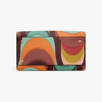 Kate McEnroe New York Groovy 70s Mid Century Modern Psychedelic Orbs Satchel HandbagHandbagsa45r38nc_001