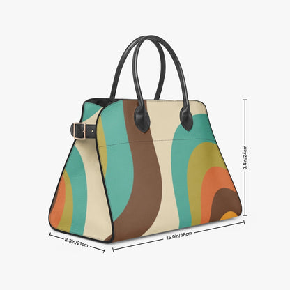 Kate McEnroe New York Groovy 70s Mid Century modern Retro Satchel HandbagHandbagsbakmj7e2_001