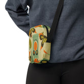 Kate McEnroe New York Groovy 70s Mod Floral Crossbody Bag, Retro Mid Century Modern Sling BagCrossbody Bags8641670_19256