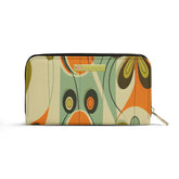 Kate McEnroe New York Groovy 70s Mod Floral Womens Wallet, Retro Mid Century ModernWalletsNKQX7E6N-2