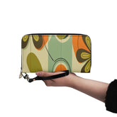 Kate McEnroe New York Groovy 70s Mod Floral Womens Wallet, Retro Mid Century ModernWalletsNKQX7E6N-2