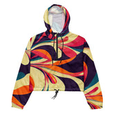 Kate McEnroe New York Groovy 70s Psychedelic Women’s cropped windbreakerJackets1688462_15794