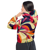 Kate McEnroe New York Groovy 70s Psychedelic Women’s cropped windbreakerJackets1688462_15800