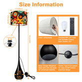 Kate McEnroe New York Groovy 70s Retro Vintage Orbs Teardrop Floor Lamp, Mid Century Modern Accent LightFloor LampsNTA18nvhkp