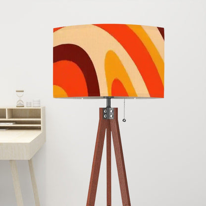 Kate McEnroe New York Groovy 70s Wavy Swirl Drum Lamp ShadeLamp ShadesHLJ8UvHYqg