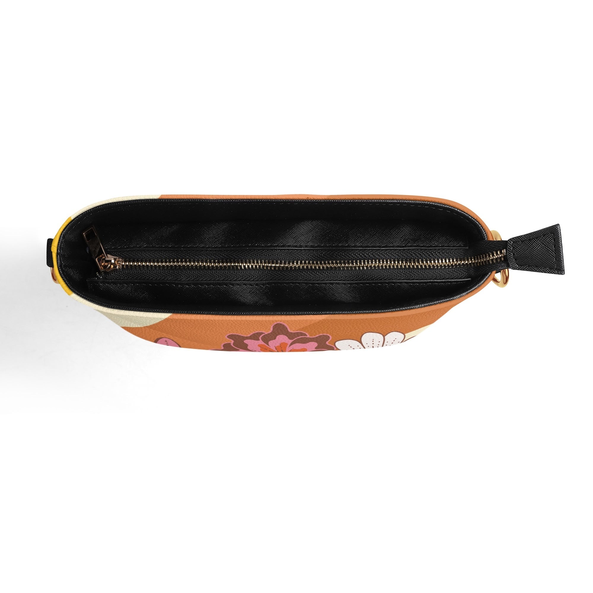 Kate McEnroe New York Groovy Atomic Cat Flower Power Handbag, Hippie Retro 60s Mod Mid Century Modern Bucket BagHandbagsN4MXG2XW - 1