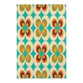 Kate McEnroe New York Groovy Daisy Retro Mid Century Modern Area RugRugs20104938211567631653