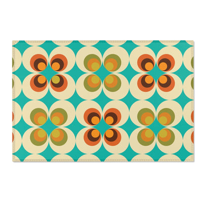 Kate McEnroe New York Groovy Daisy Retro Mid Century Modern Area RugRugs20104938211567631653