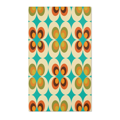 Kate McEnroe New York Groovy Daisy Retro Mid Century Modern Area RugRugs20104938211567631653