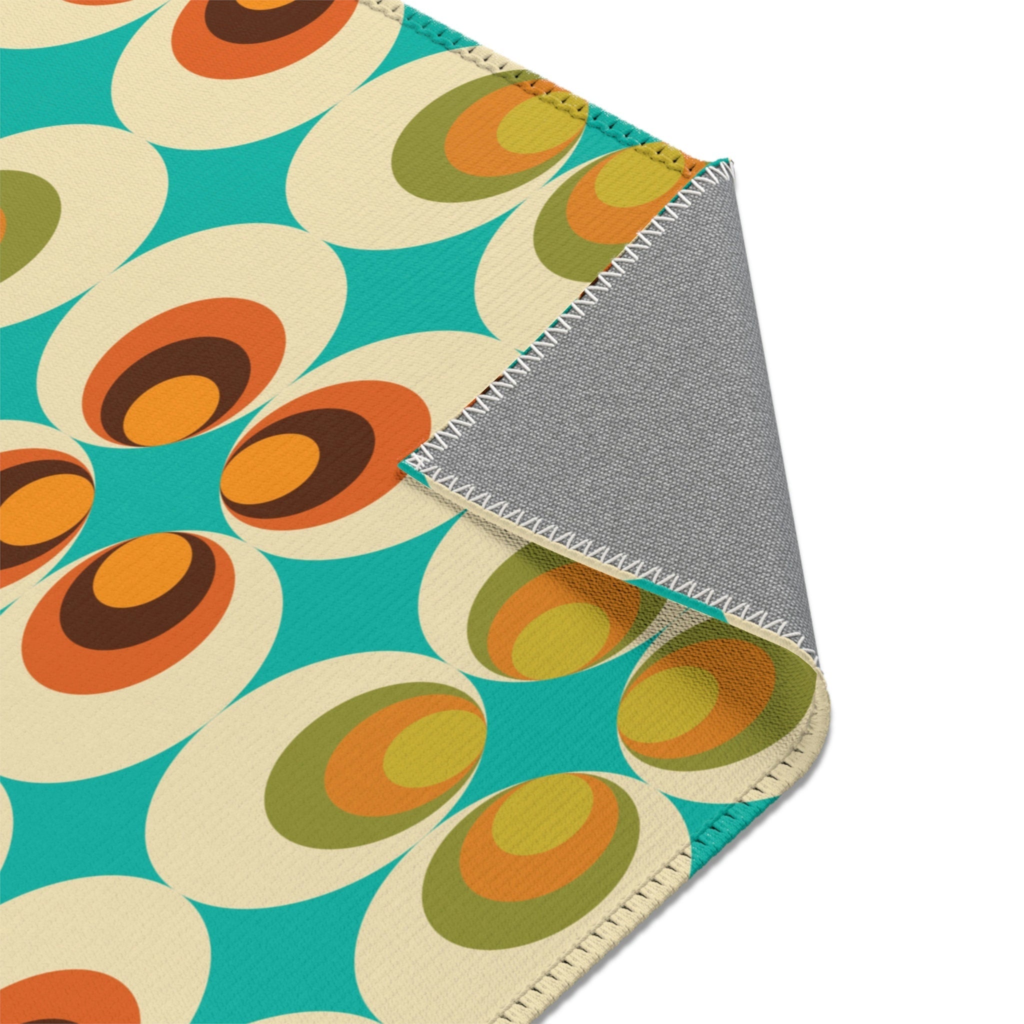 Kate McEnroe New York Groovy Daisy Retro Mid Century Modern Area RugRugs20104938211567631653