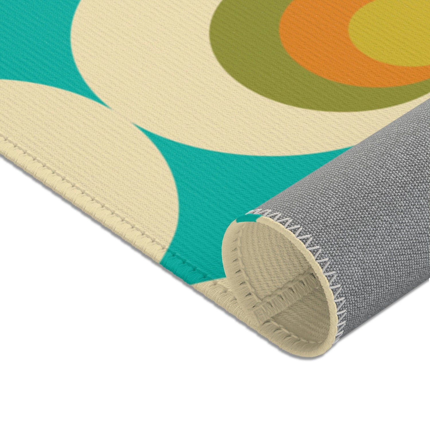 Kate McEnroe New York Groovy Daisy Retro Mid Century Modern Area RugRugs20104938211567631653