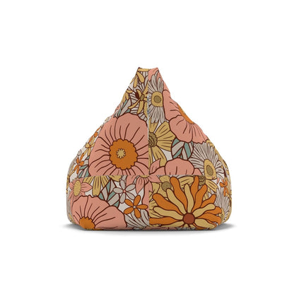 Kate McEnroe New York Groovy Floral Bean Bag Chair CoverBean Bag Chair Covers64265735609043214239