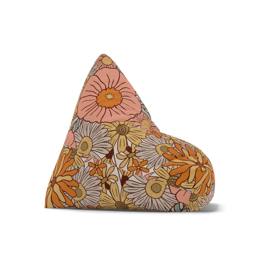 Kate McEnroe New York Groovy Floral Bean Bag Chair CoverBean Bag Chair Covers64265735609043214239