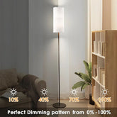 Kate McEnroe New York Groovy Floral Standing Floor Lamp, Mid Century Modern 70s Hippie Bloom Light, Retro MCM Accent Lighting for Living Room, Bedroom, OfficeSlim Floor LampsFJWyohJNyS