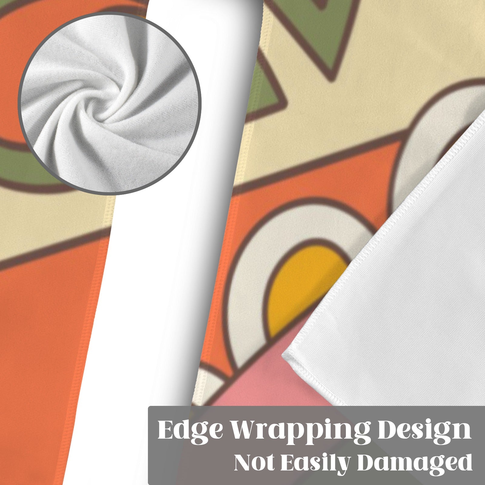 Kate McEnroe New York Groovy Flower Power 1970s Retro Golf Cart Seat CoverGolf Cart Seat CoversD3242357