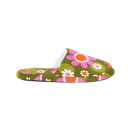 Kate McEnroe New York Groovy Flower Power Bedroom Slippers - 481623SlippersD2855556