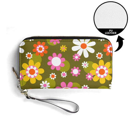 Kate McEnroe New York Groovy Flower Power Daisy 1960s Retro WalletWalletsNM6PKGEW-2