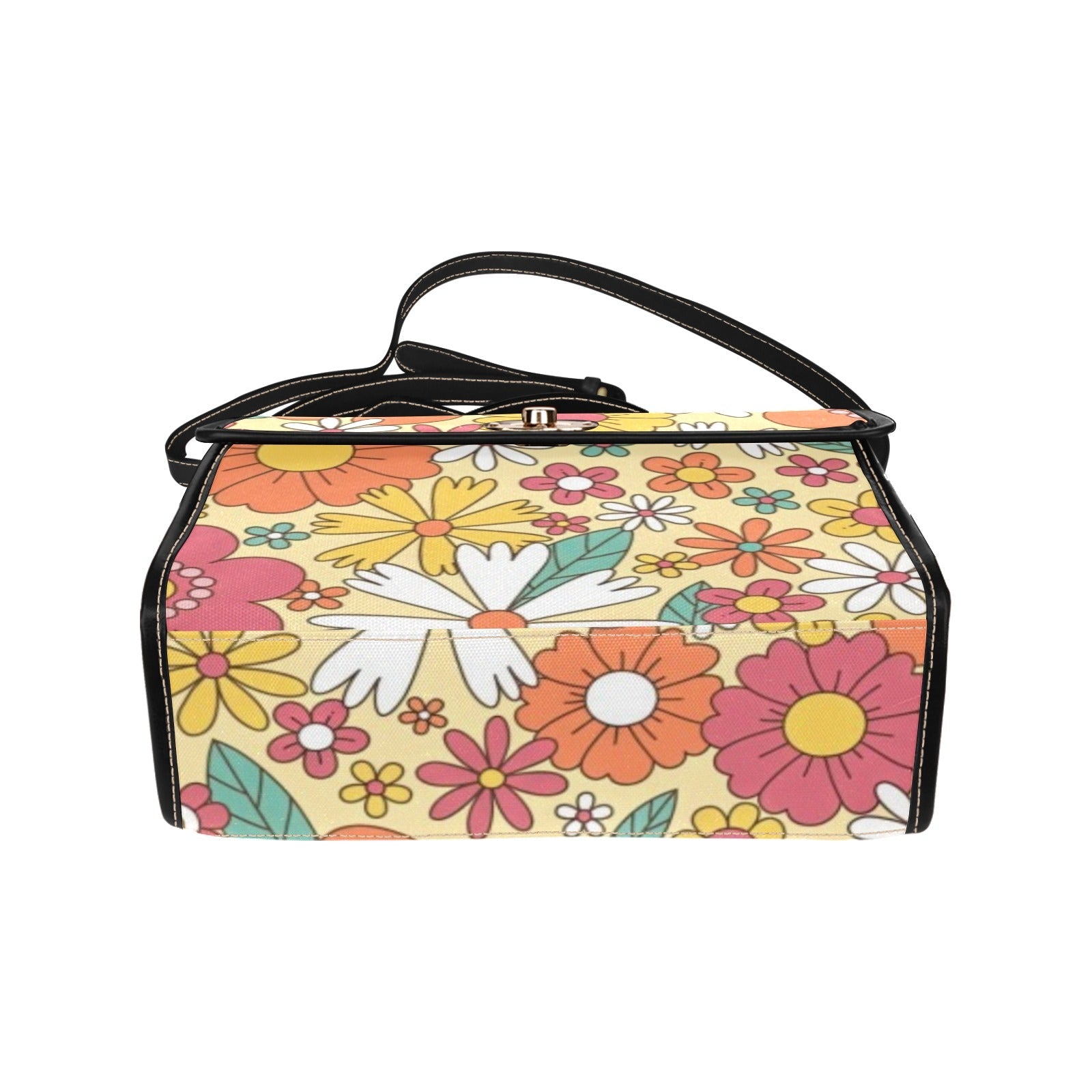 Kate McEnroe New York Groovy Flower Power Top Handle SatchelHandbagsD3310269