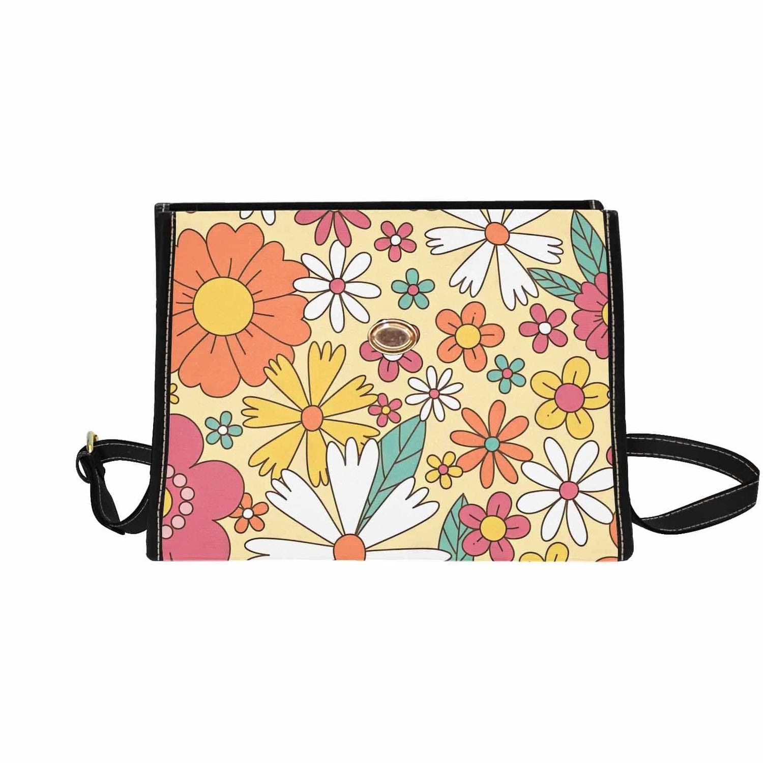 Kate McEnroe New York Groovy Flower Power Top Handle SatchelHandbagsDG1501237DXH10287D