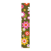 Kate McEnroe New York Groovy Hippie Daisy Flower Power Table Runner, Retro Mid Mod Floral Table Linen, Mid Century Dining Table Decor, 70s MCM Wedding Table DecorTable Runners41659777580369915600