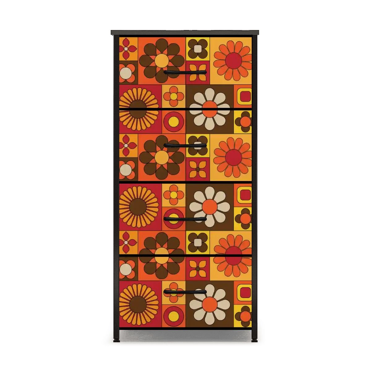 Kate McEnroe New York Groovy Hippie Retro 70s Flower Power DresserDressersqdkRnuyldB