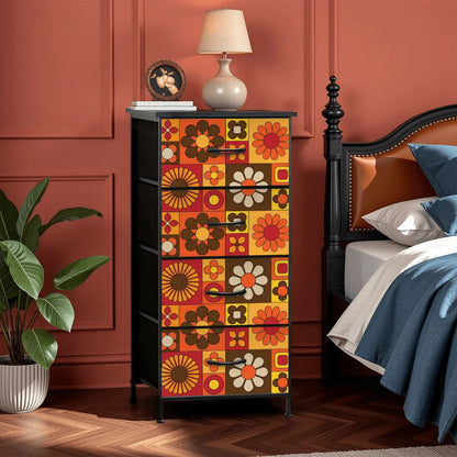 Kate McEnroe New York Groovy Hippie Retro 70s Flower Power DresserDressersqdkRnuyldB