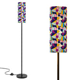 Kate McEnroe New York Groovy Mid Century Modern Geometric Cylinder Floor LampSlim Floor LampsB07nRKQifg