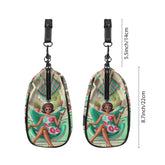 Kate McEnroe New York Groovy Retro 60s Kitsch Mod Girl Atomic Cat Kiss Lock HandbagCrossbody BagsD3379449