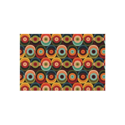 Kate McEnroe New York Groovy Retro Orb Mid Century Modern Outdoor RugRugs23596469627393572050